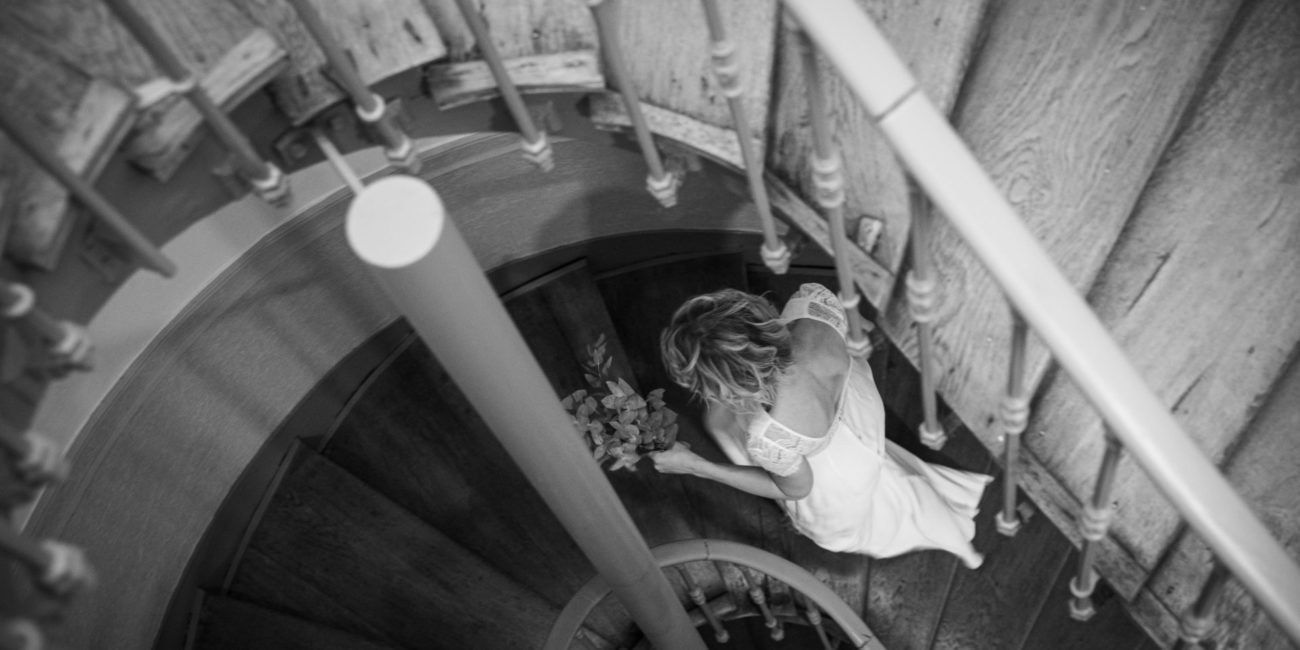 Mariée escalier-gallery