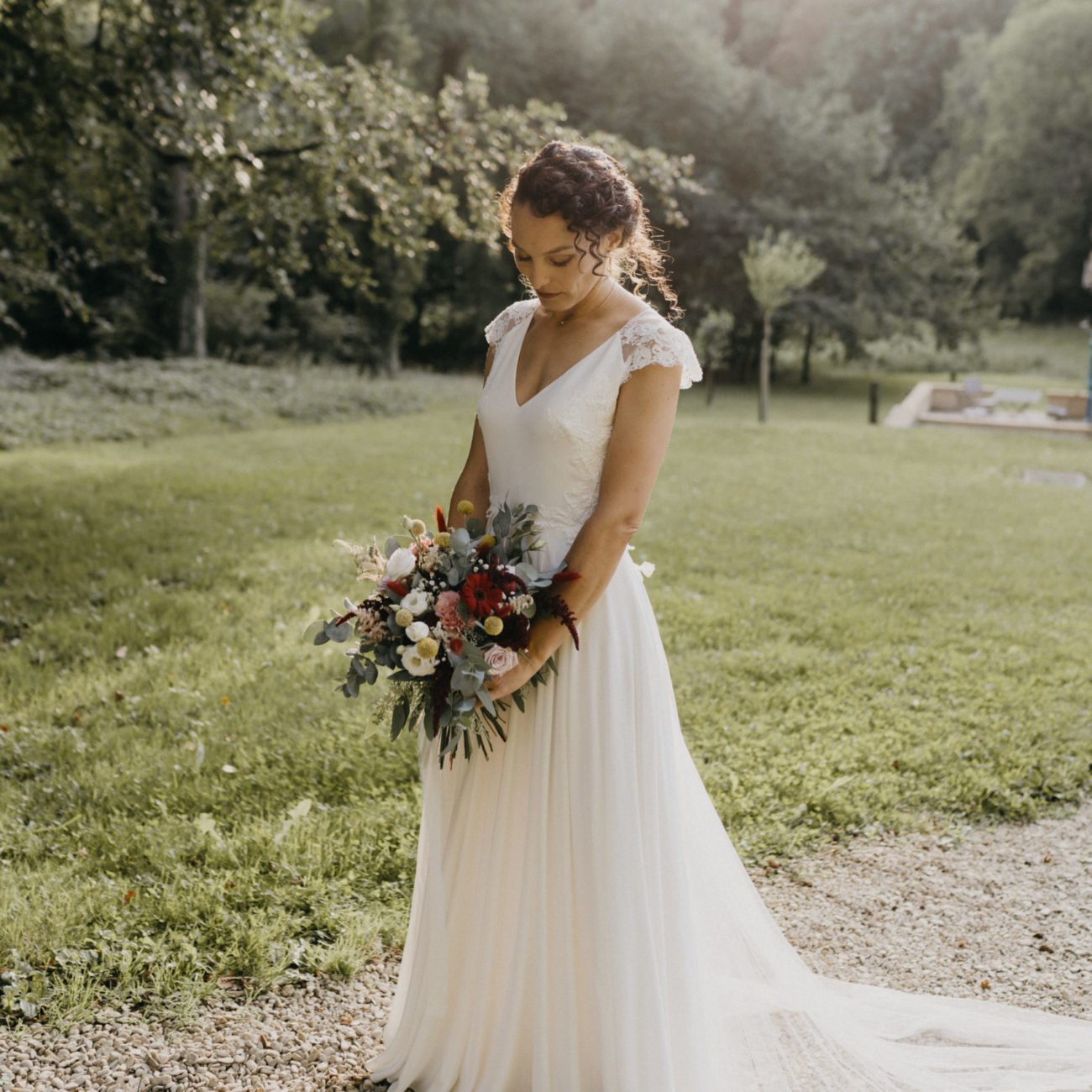 Robe de mariée raffinée et élégante fabriquée à Metz